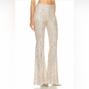 AKNVAS
Lennon Sequin Embellished Pants in Opal Sand